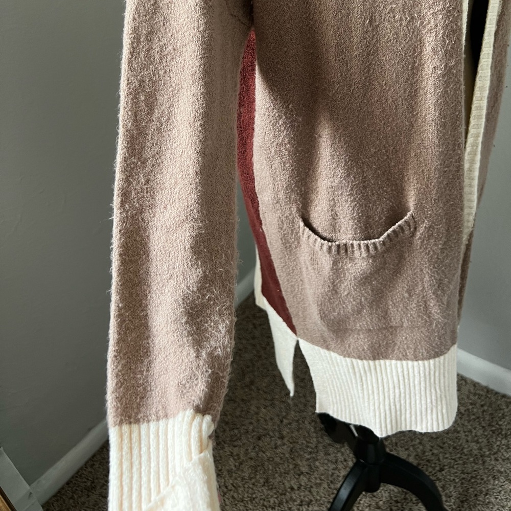 London Kaye colorblock cardigan size small - Picture 4 of 13